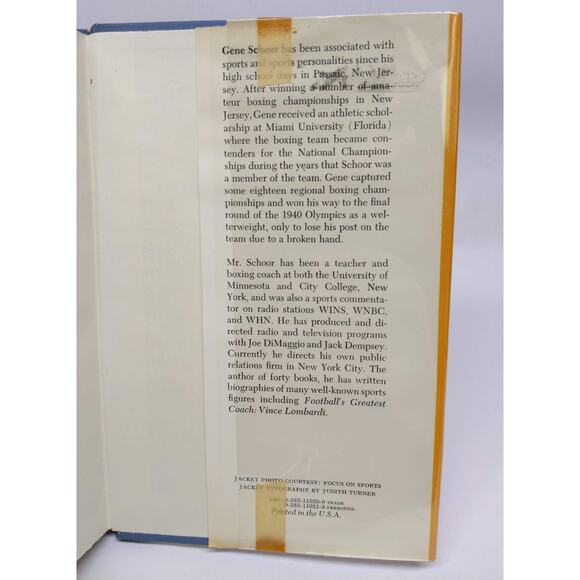 Vintage 1976 The Story of YOGI BERRA - Hardback with Dust Jacket - Ex-Library - Picture 10 of 10